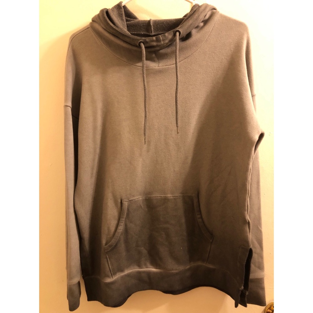 American Eagle ombré grey p/o hoodie